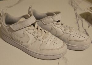 Nike Kids Beige/Tan Velcro & Lace Sneakers